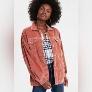 New American Eagle Outfitters Oversized Corduroy Jacket, Size Small